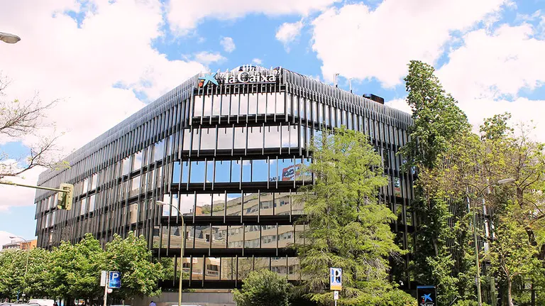 Edificio la Caixa en la Castellana, Madrid
