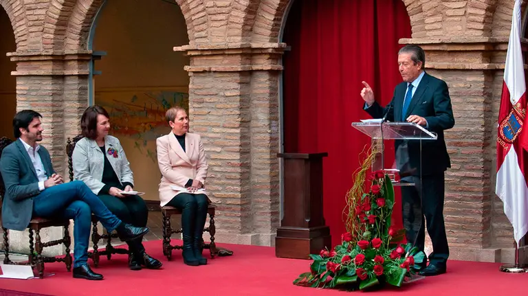 Mayor Zaragoza, durante su intervención. GOBIERNO DE NAVARRA
