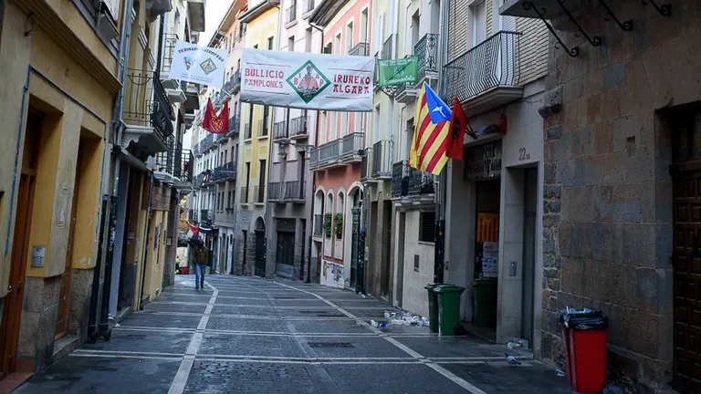 Pancartas y carteles en San Fermin Chiquito 201705