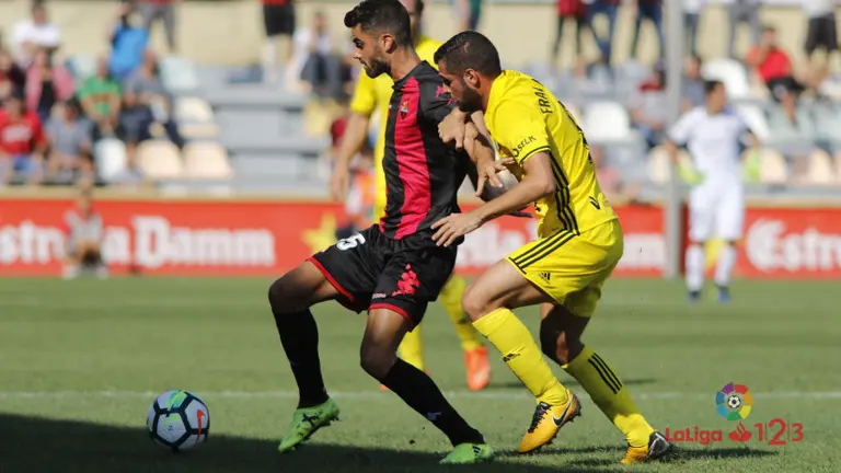 Partido entre Reus y Osasuna disputado en el Estadio Municipal. FOTO LFP (7)