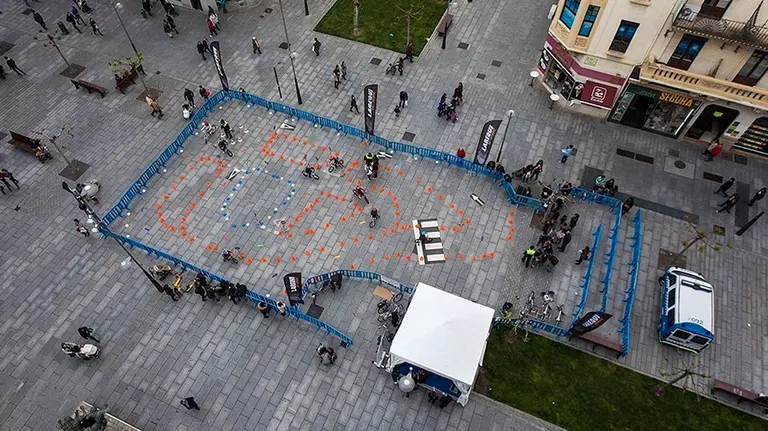 Uno de los cursos de seguridad vial organizado por la Policía Municipal