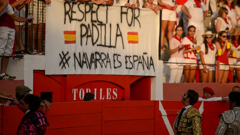Corrida de toros en Corella con el rejoneador Juan Manuel Munera y los diestros Juan José Padilla y Juan Bautista. PABLO LASAOSA01 (32)
