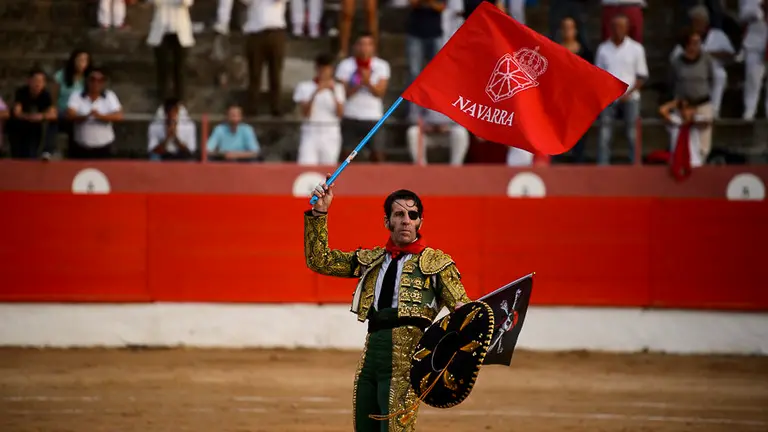 Corrida de toros en Corella con el rejoneador Juan Manuel Munera y los diestros Juan José Padilla y Juan Bautista. PABLO LASAOSA01 (33)
