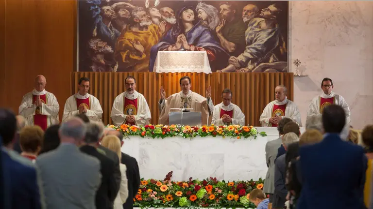 Primera misa solemne del sacerdote pamplonés y profesor de Producción Cinematográfica, Alejandro Pardo 1