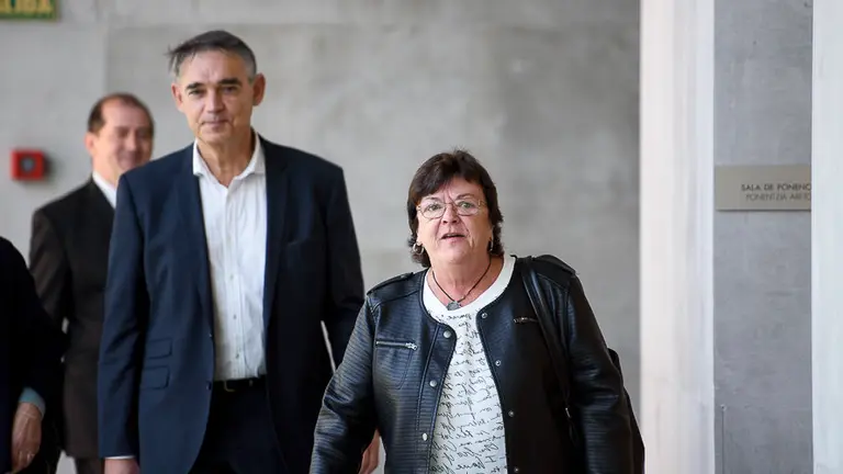 omparecencia de la consejera Interior Maria José Beaumont. PABLO LASAOSA01