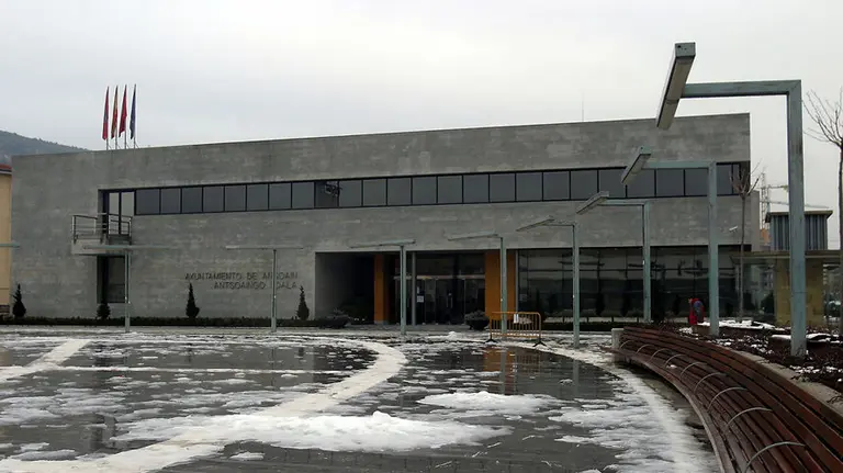 El Ayuntamiento de Ansoáin en una imagen de archivo.