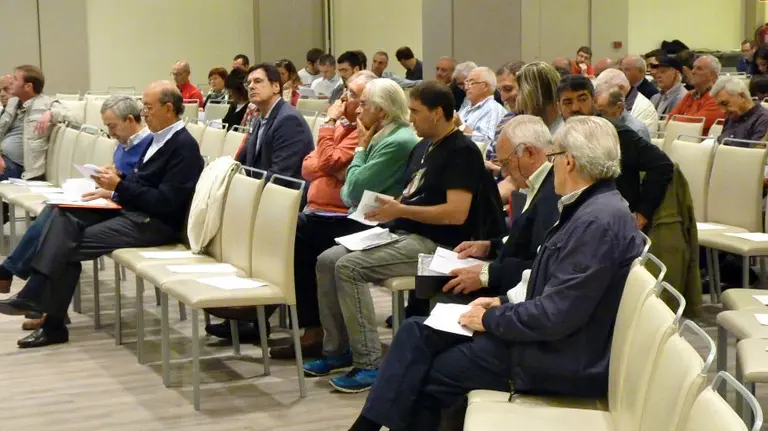 Asamblea de Osasuna en Pamplona.