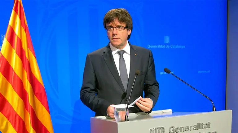 Carles Puigdemont presidente de Cataluña