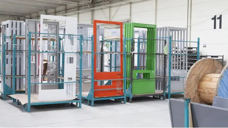 Instalaciones de la compañía Jofemar, en Peralta, especializada en la fabricación de máquinas expendedoras Foto JOFEMAR