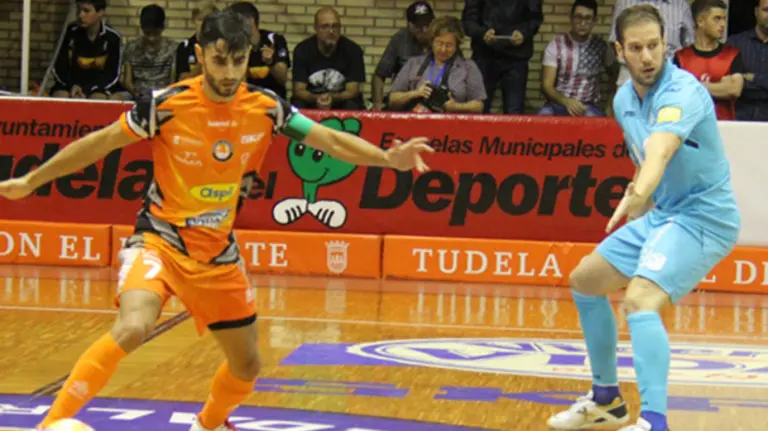 Partido Aspil Vidal - Inter Movistar en Tudela. Lnfs.