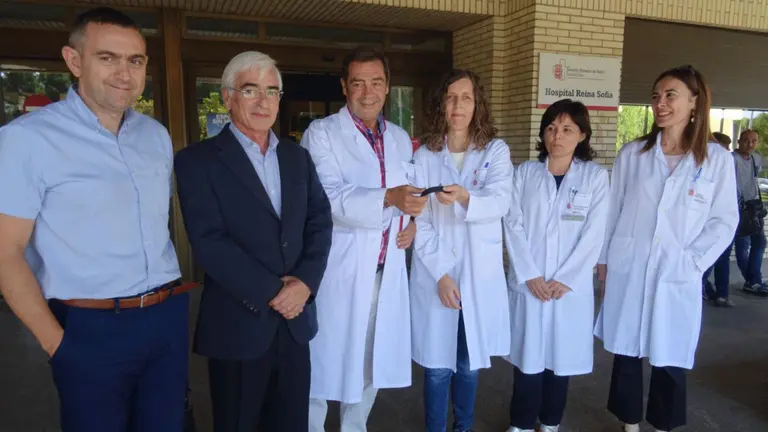 El área de Salud de Tudela fomenta un programa de trabajo y vida saludable entre sus empleados Foto GOBIERNO DE NAVARRA