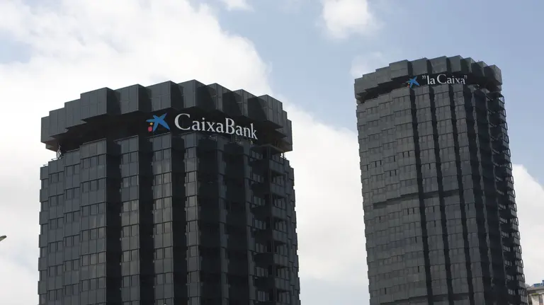 Sede de La Caixa en Barcelona.
