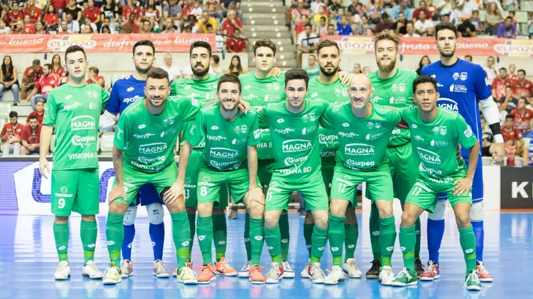Equipo del Osasuna Magna en Murcia. Cedida.
