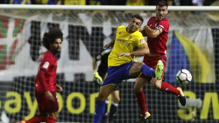 El partido entre Osasuna y el Cádiz de la octava jornada de la Liga de Segunda División disputado en el estadio Ramón de Carranza LFP 15