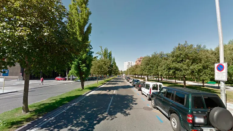 La Avenida Barañáin, lugar en el que sucedió la agresión