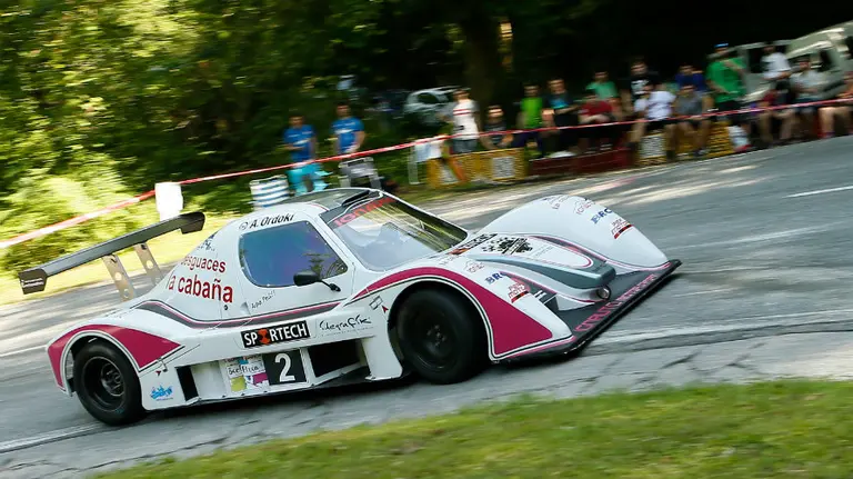 Arkaitz Ordoki en acción. Cedida.