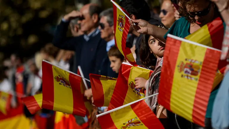 La Guardia Civil celebra el 12 de octubre en Pamplona. PABLO LASAOSA 04