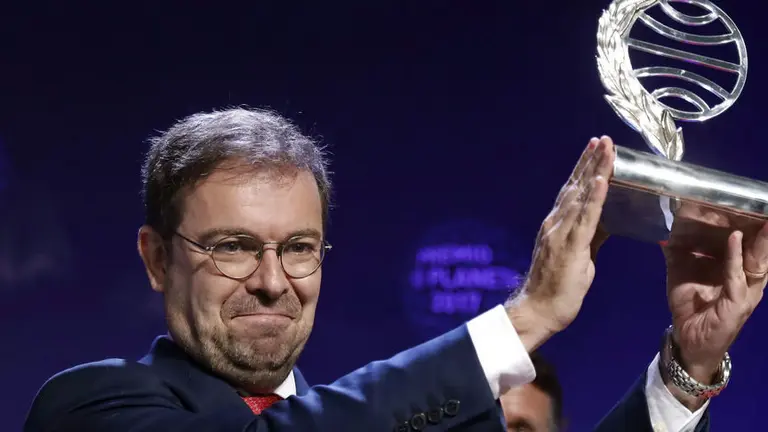 Javier Sierra recibe el Planeta EFE