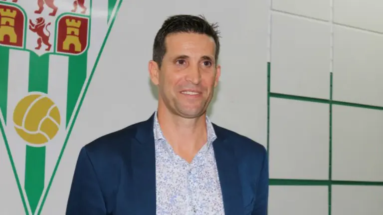 Juan Merino, es el nuevo entrenador del Córdoba. Foto Córdoba CF.