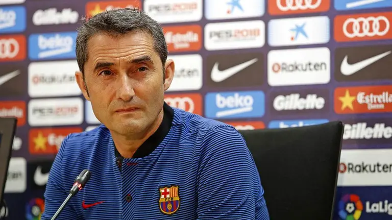 Ernesto Valverde. Foto FC Barcelona.