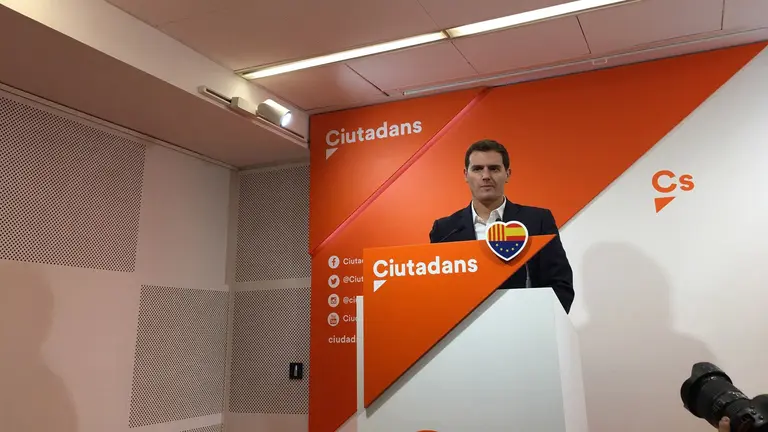 Albert Rivera, líder de Ciudadanos EUROPA PRESS