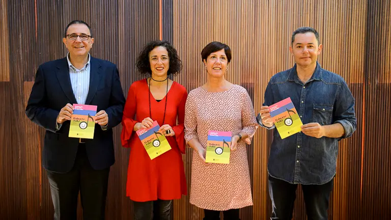 Presentación del nuevo ciclo de espectáculos familiares de Fundación Baluarte, Baluarte Txiki. PABLO LASAOSA 01