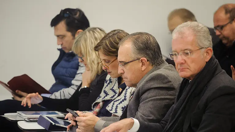 Asamblea general de la Mancomunidad de la Comarca de Pamplona. MIGUEL OSÉS_7