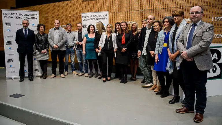 _III Premios Solidarios_ con los que Onda Cero Navarra reconoce la labor de personas y entidades del tercer sector que trabajan por hacer mejor la sociedad desde diferentes ámbitos. PABLO LASAO