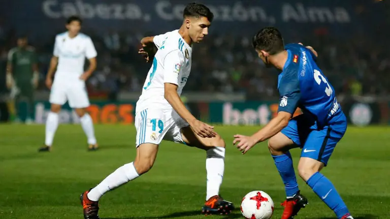 Partido Fuenlabrada - Real Madrid. Twitter R. Madrid.