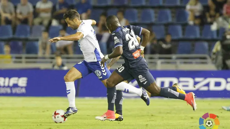Partido Tenerife - Espanyol. La Liga.