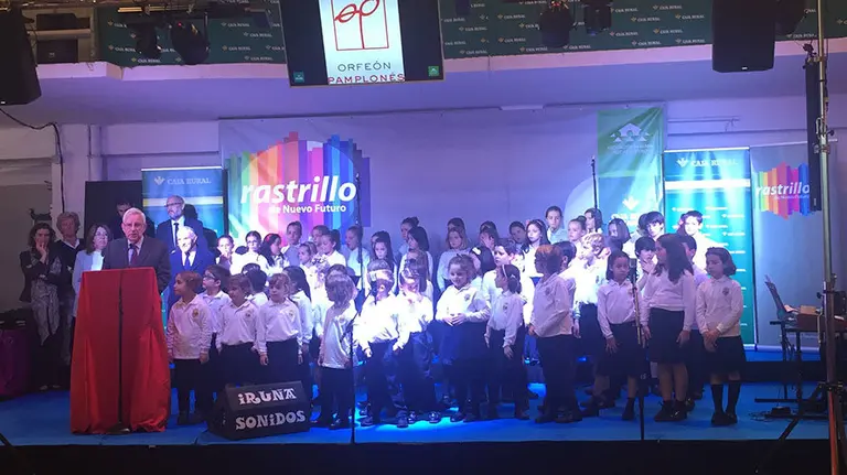 Una imagen del acto de inauguración del Rastrillo en la antigua Estación de Autobuses