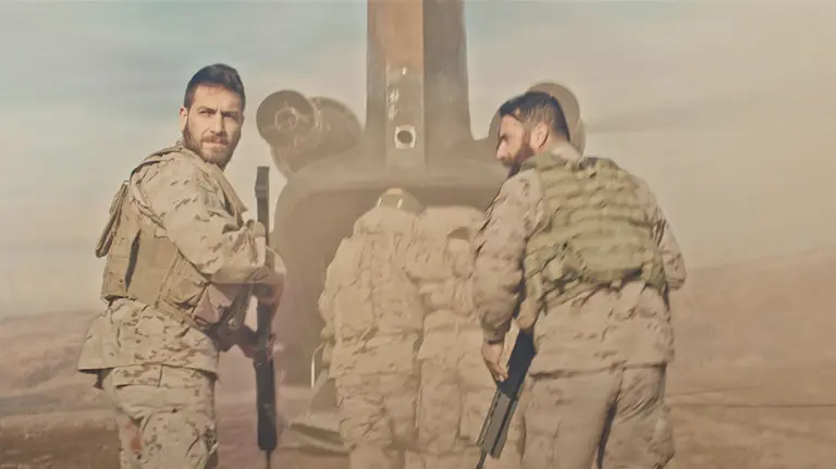 Una captura de uno de los momentos de 'Legionario' presentada en el festival Ópera Prima de Tudela.