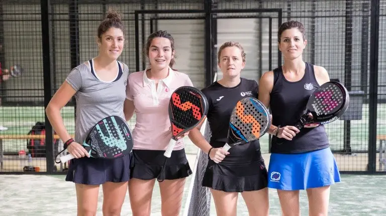 Finalistas del cuadro femenino. Cedida.