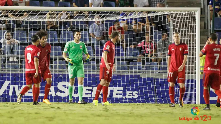 Imágenes del partido disputado entre el Tenerife y Osasuna en la 12ª jornada de liga. LALIGA 123 (16)