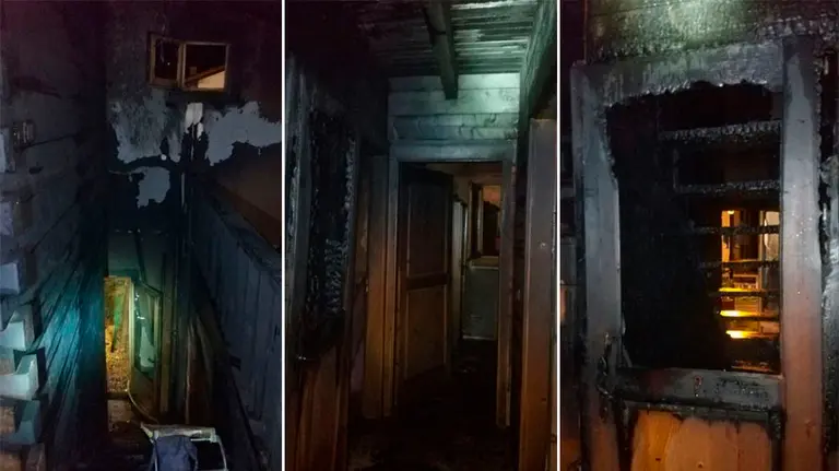 Incendio de una vivienda en Músquiz BOMBEROS DE NAVARRA 5