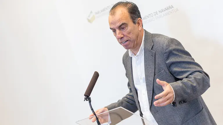 Mesa y Junta de Portavoces del Parlamento de Navarra. Carlos García Adanero (UPN) (014). IÑIGO ALZUGARAY