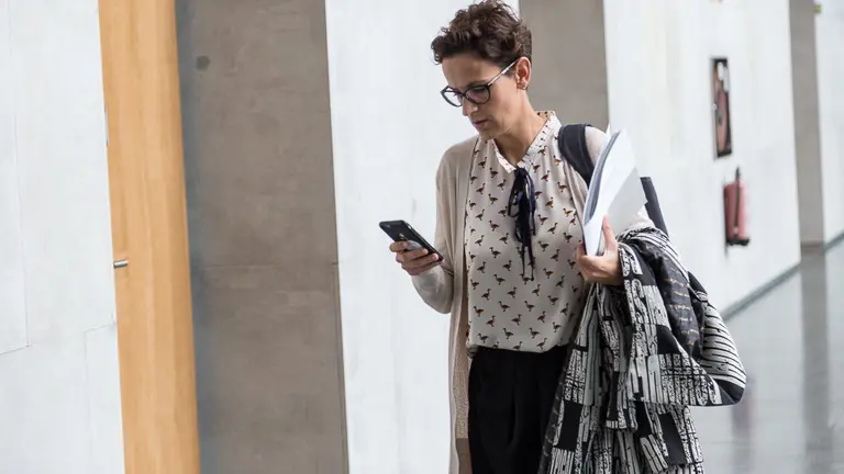 Mesa y Junta de Portavoces del Parlamento de Navarra. María Chivite (PSN) (004). IÑIGO ALZUGARAY