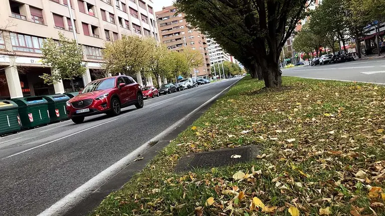 Avenida de Pío XII de Pamplona desde su tramo más próximo a la calle Iturrama. ARCHIVO. (4)