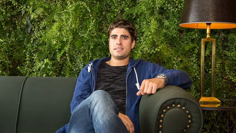 Concentración de pretemporada del equipo ciclista Movistar Team en el Castillo de Gorraiz (024). IÑIGO ALZUGARAY