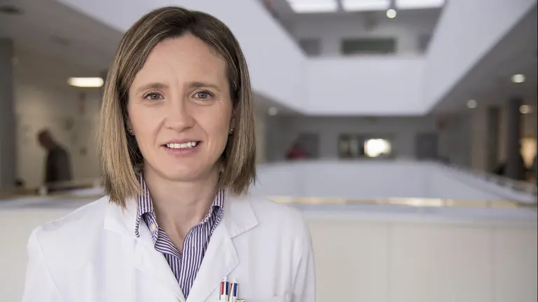 La neurocirujana navarra del CHN Idoya Zazpe, becada por la Sociedad Norteamericana de Base de Cráneo.