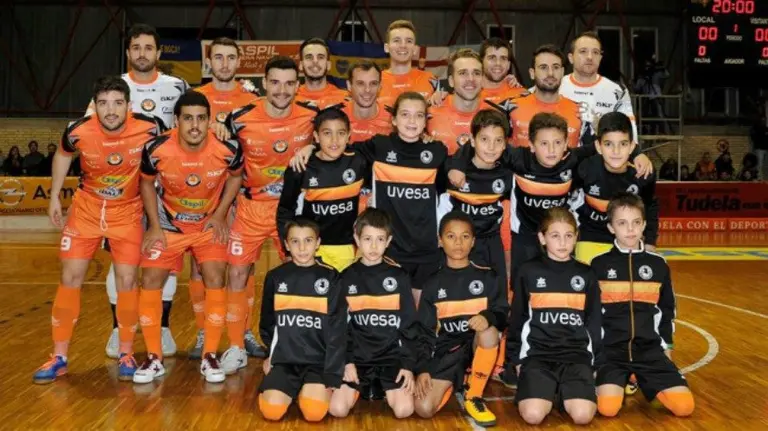 Equipo del Aspil Vidal en Tudela. Ribera Navarra.