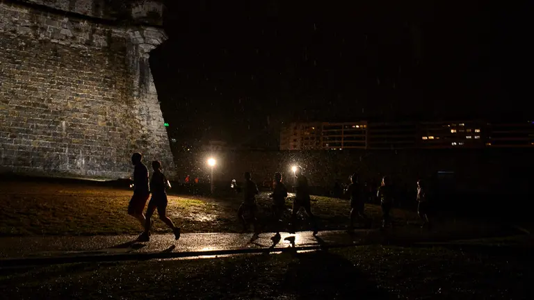 Celebración de la quinta edición de la Carrera de las Murallas, que espera reunir a 4.500 corredores. PABLO LASAOSA 25