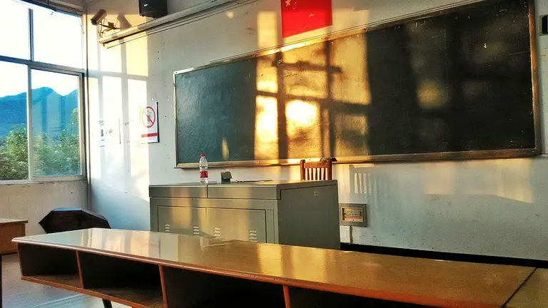 El aula de un colegio. ARCHIVO