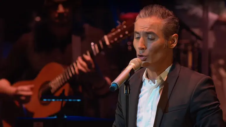 Pitingo en uno de sus conciertos YOUTUBE