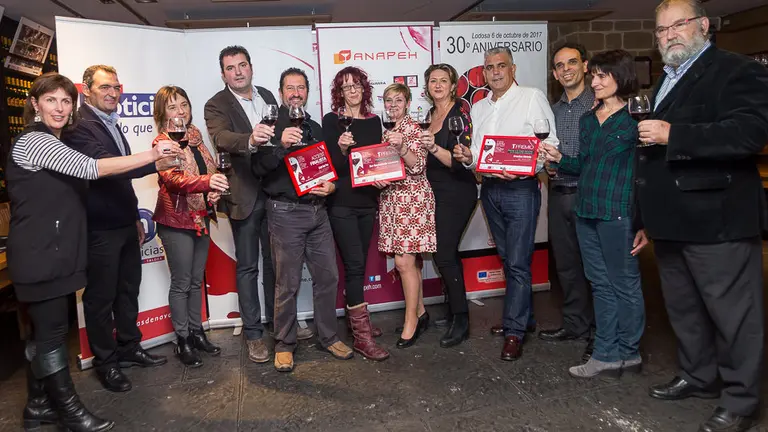 Entrega de premios de la III Semana de Pimiento del Piquillo de Lodosa y Tinto DO Navarra (11). IÑIGO ALZUGARAY