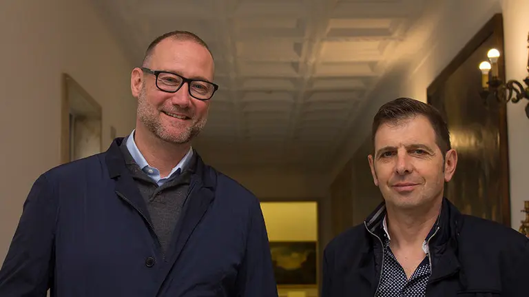 El coach Pedro García Aguado y el profesor Francisco Castaño imparten una conferencia en la Universidad de Navarra