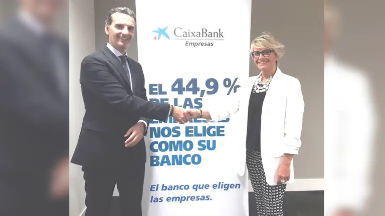 Ines Juste se lleva el premio de CaixaBank a la Mujer Empresaria