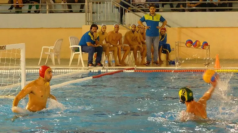 Partido de Waterpolo en Amaya. WP Navarra.