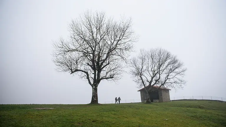 El tiempo en Navarra San Miguel de Aralar. MIGUEL OSÉS (2)