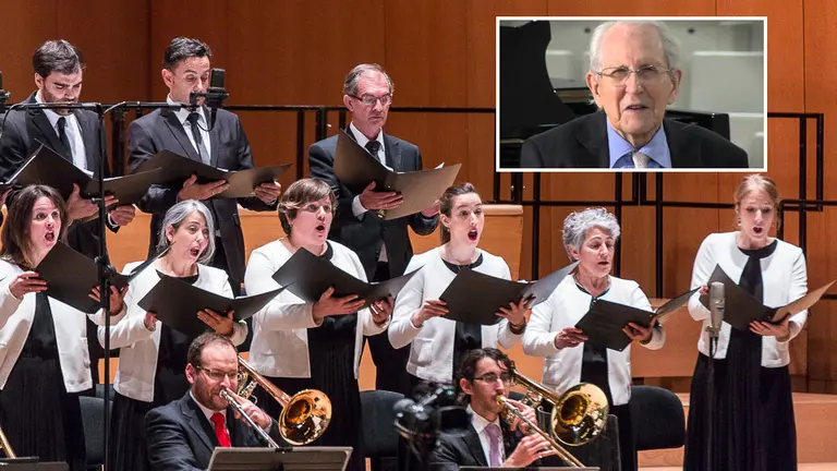 Concierto de la Orquesta Sinfónica de Navarra en homenaje al compositor navarro José María Goicoechea fallecido este año IÑIGO ALZUGARAY